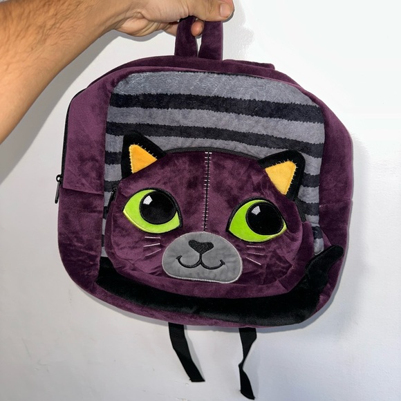 Purple - Cat - Backpack - Picture 8 of 10